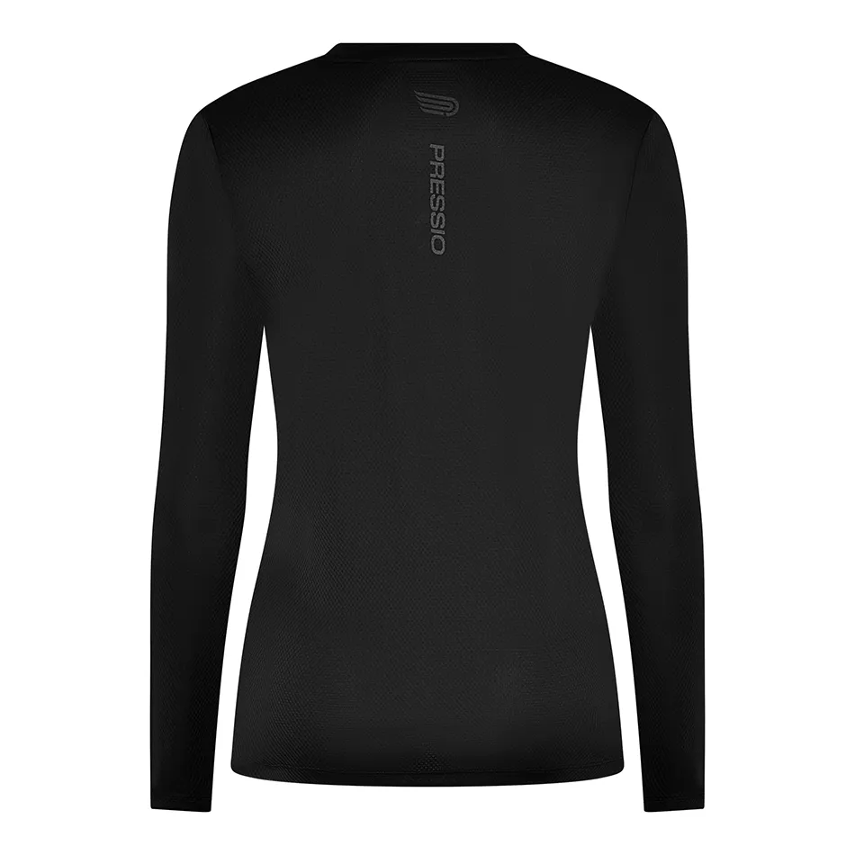 Pressio Women's Perform L/S Top No Fade Technology