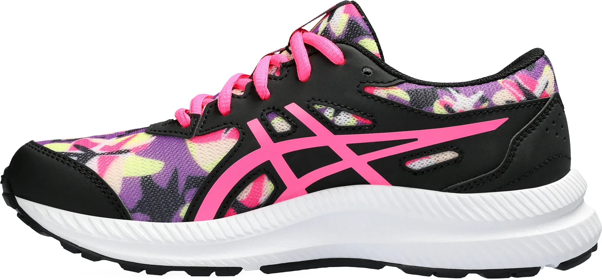 Asics Contend 8 GS Junior Running Shoes - Black Fall - appropriate