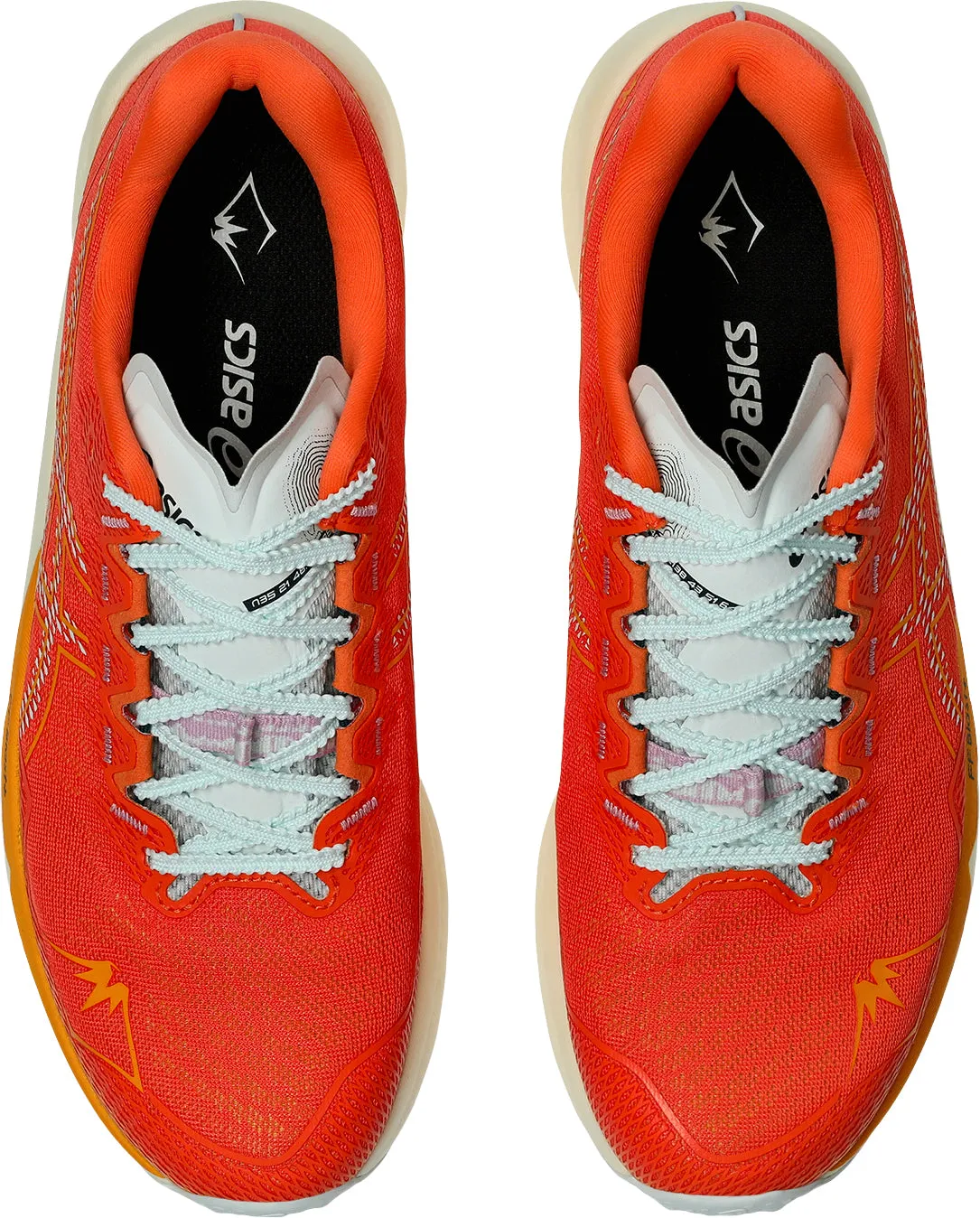 Asics FujiSpeed 3 Mens Trail Running Shoes - Red Compact Size post - workout recovery