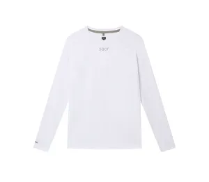 Women's Race Base | White Relaxed Armhole Cut Heat Transfer Printing