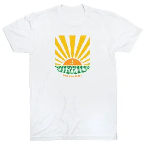 Beach Wear Running Short Sleeve T-Shirt - Summer Running Had Me A Blast