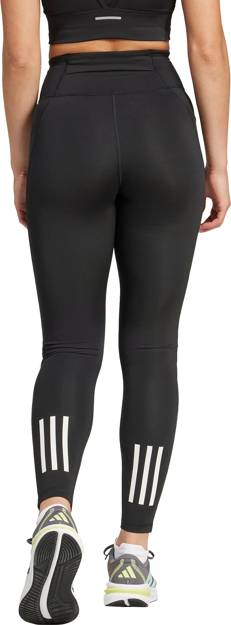 Fashionable Fit adidas Own The Run Womens Long Running Tights - Black