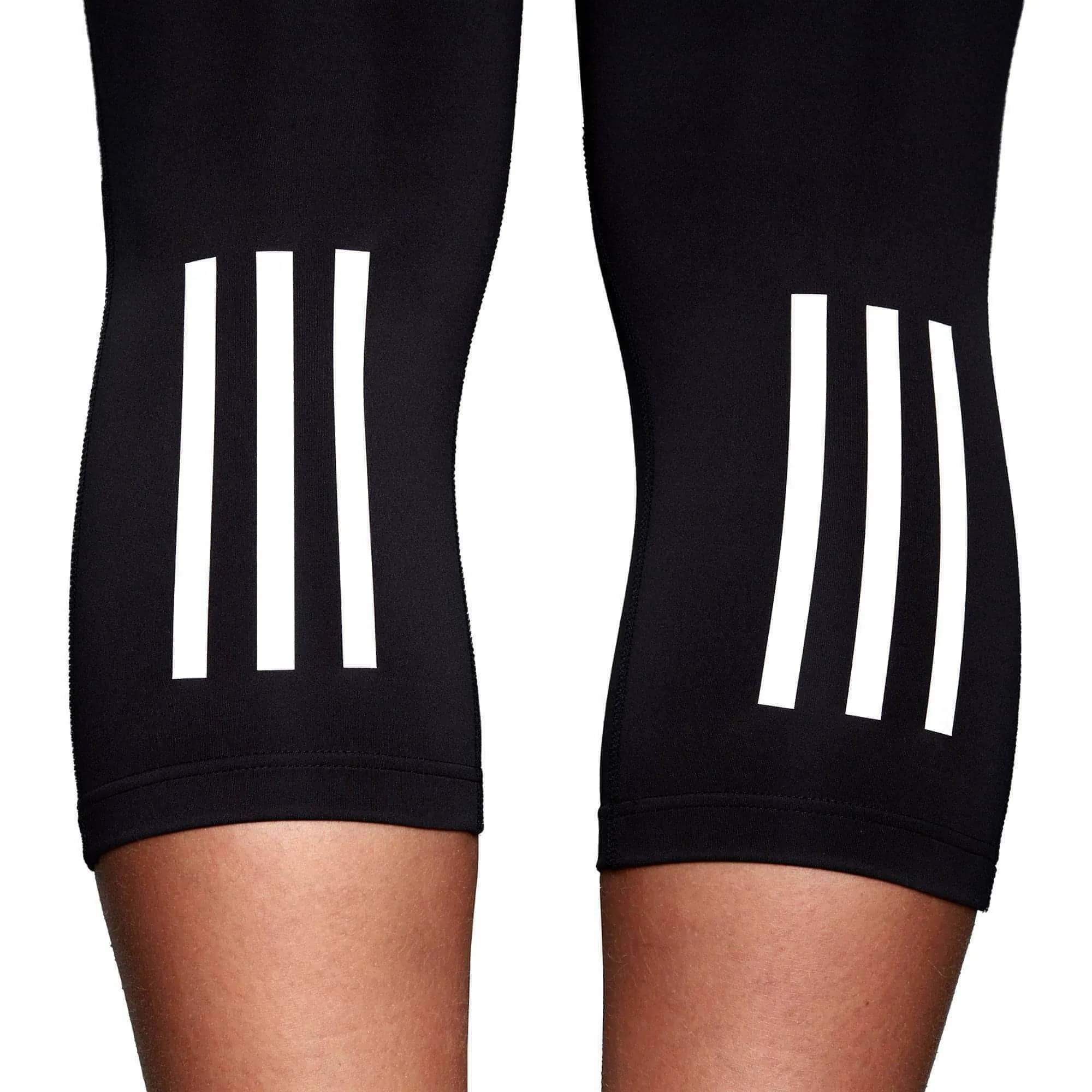 adidas DailyRun Womens 3/4 Capri Running Tights - Black Moisture Wicking Technology Budget Friendly Soft Touch
