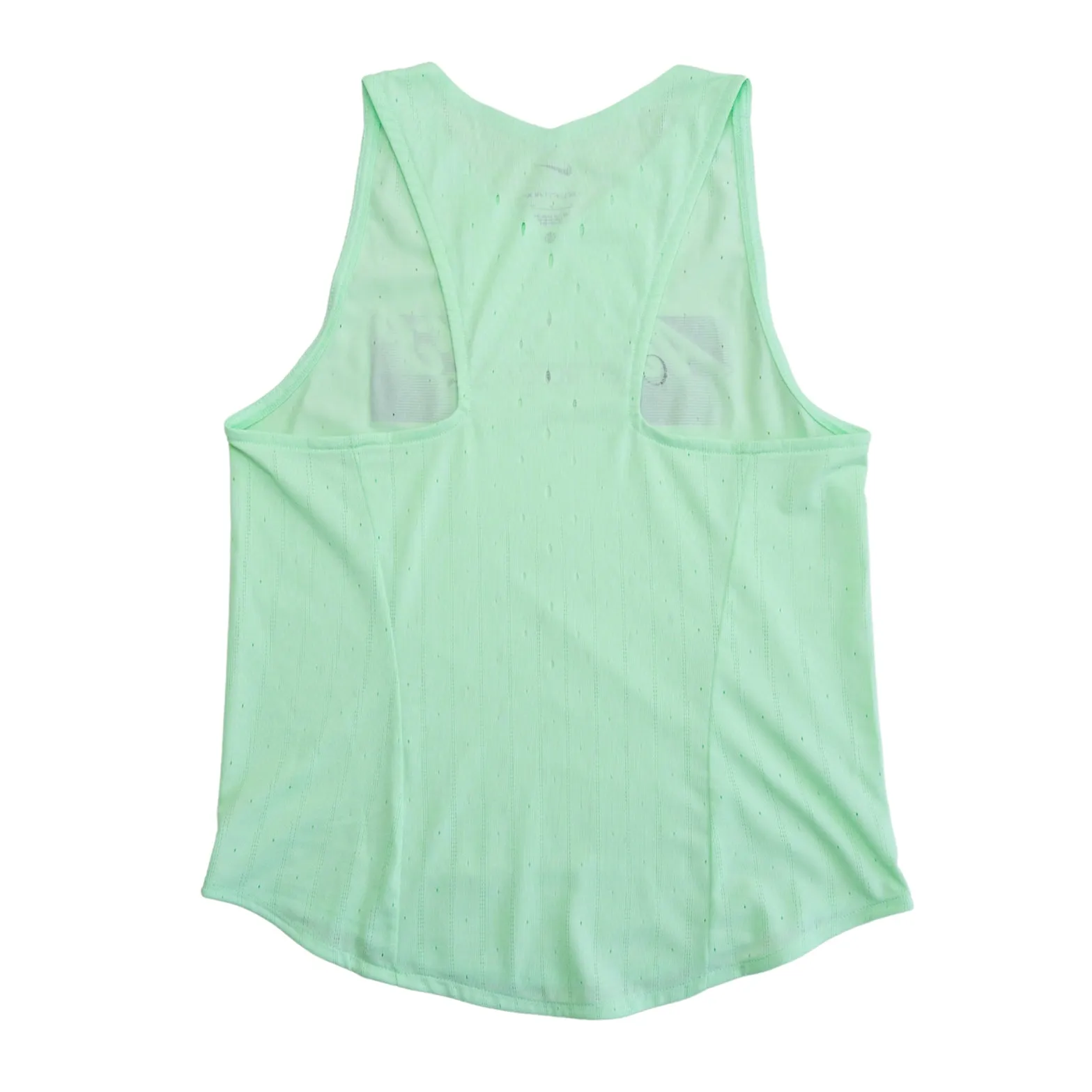 Forestry - friendly x Achilles Heel Women's 'One More Mile' AeroSwift ADV Running Vest Vapour Green / Black