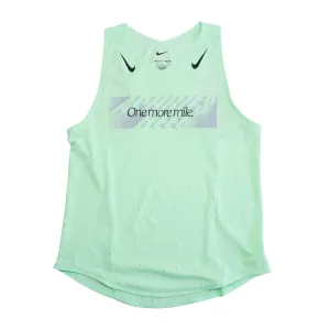 x Achilles Heel Women's 'One More Mile' AeroSwift ADV Running Vest Vapour Green / Black fresh water use Urban Smooth