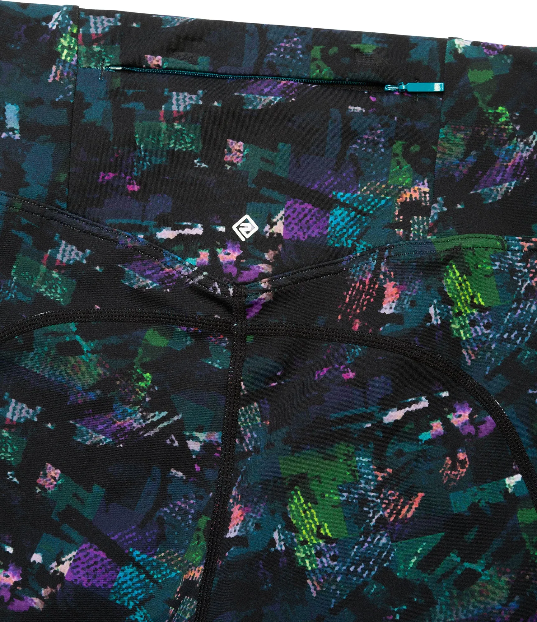 Ronhill Tech Womens 7/8 Running Tights - Black Smooth Lining Technology