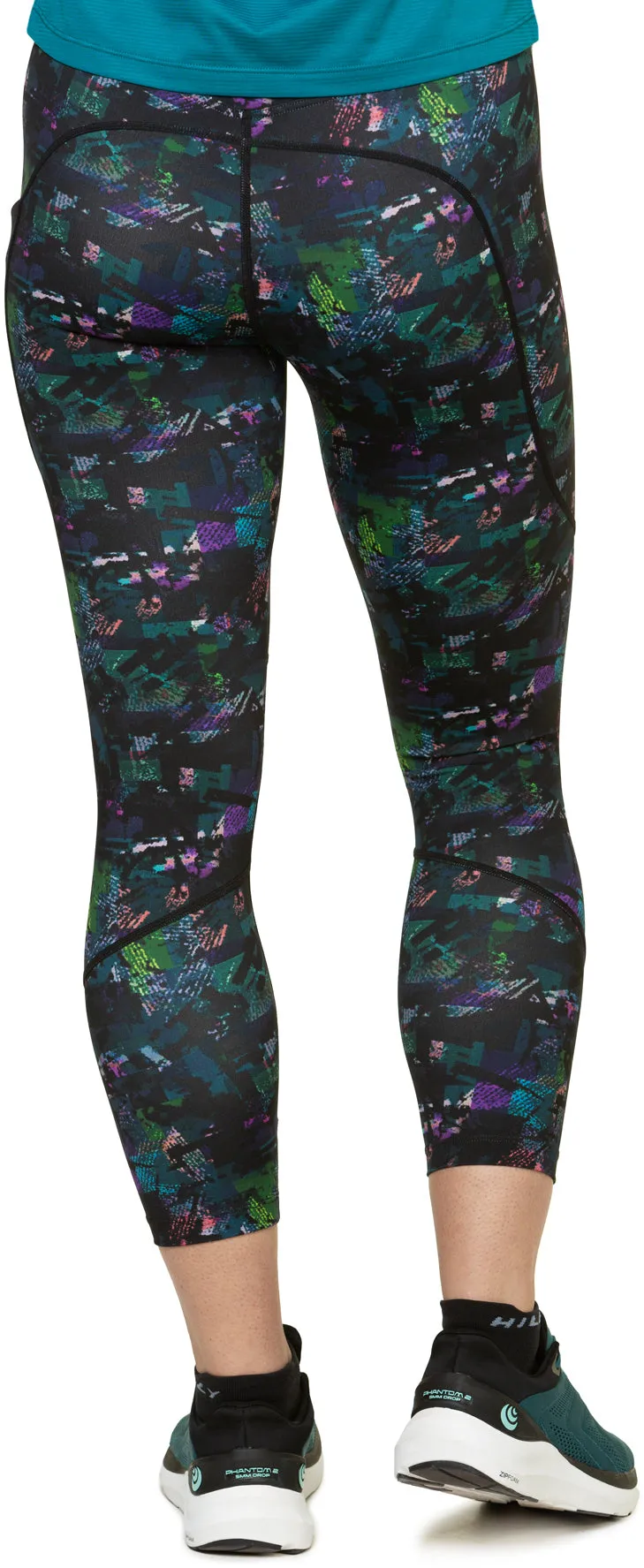 Ronhill Tech Womens 7/8 Running Tights - Black No Pressure