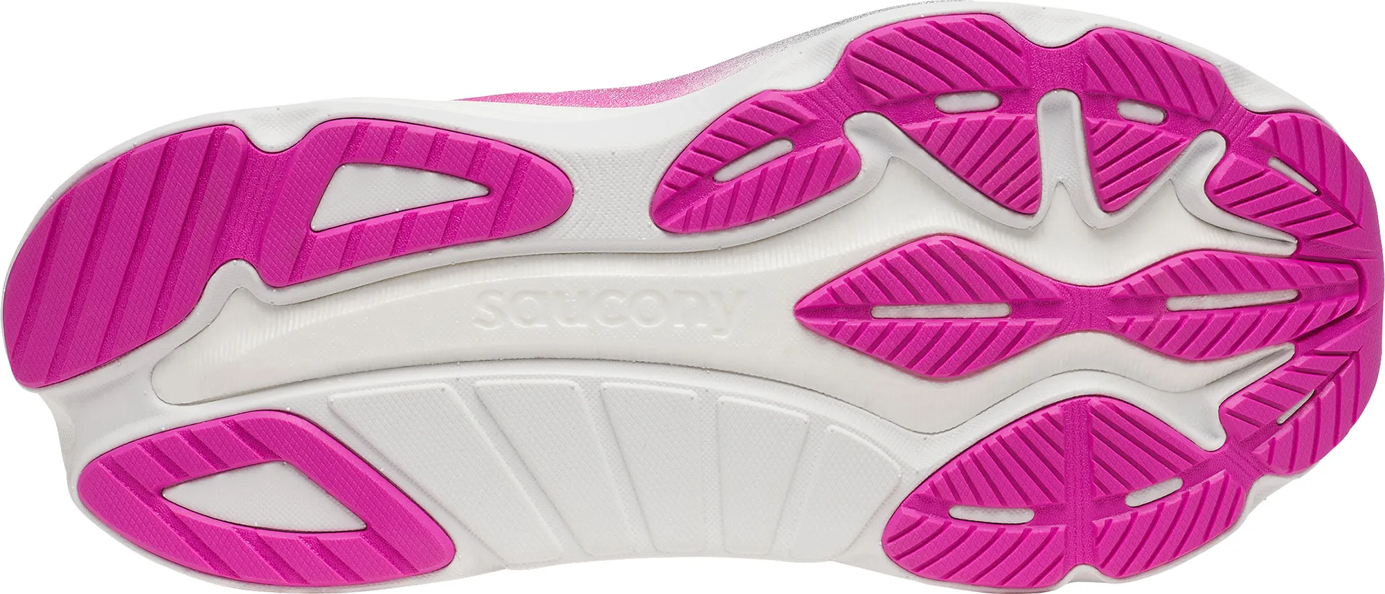 Saucony Hurricane 24 Womens Running Shoes - Blue water - resistant running option Dynamic Motion Control
