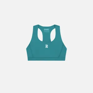 Stamina? Scoop Neck Run Bra - Gulfstream Minimal seams Soft Band