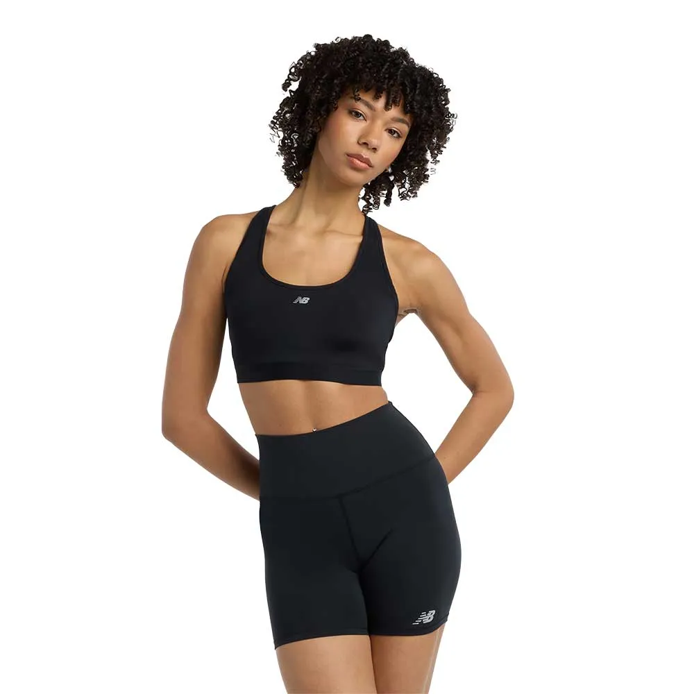 Womnen's NB Essential Run Bra - Black Non-Binding Fit