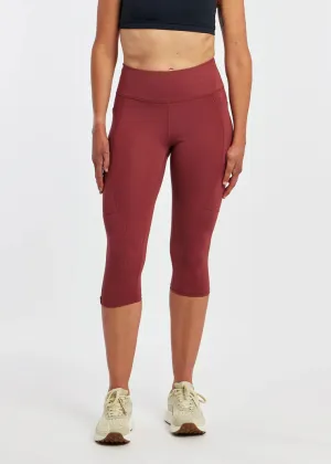 Smart Casual cargo style Oiselle | Pockito Knickers | Women's | Redwood