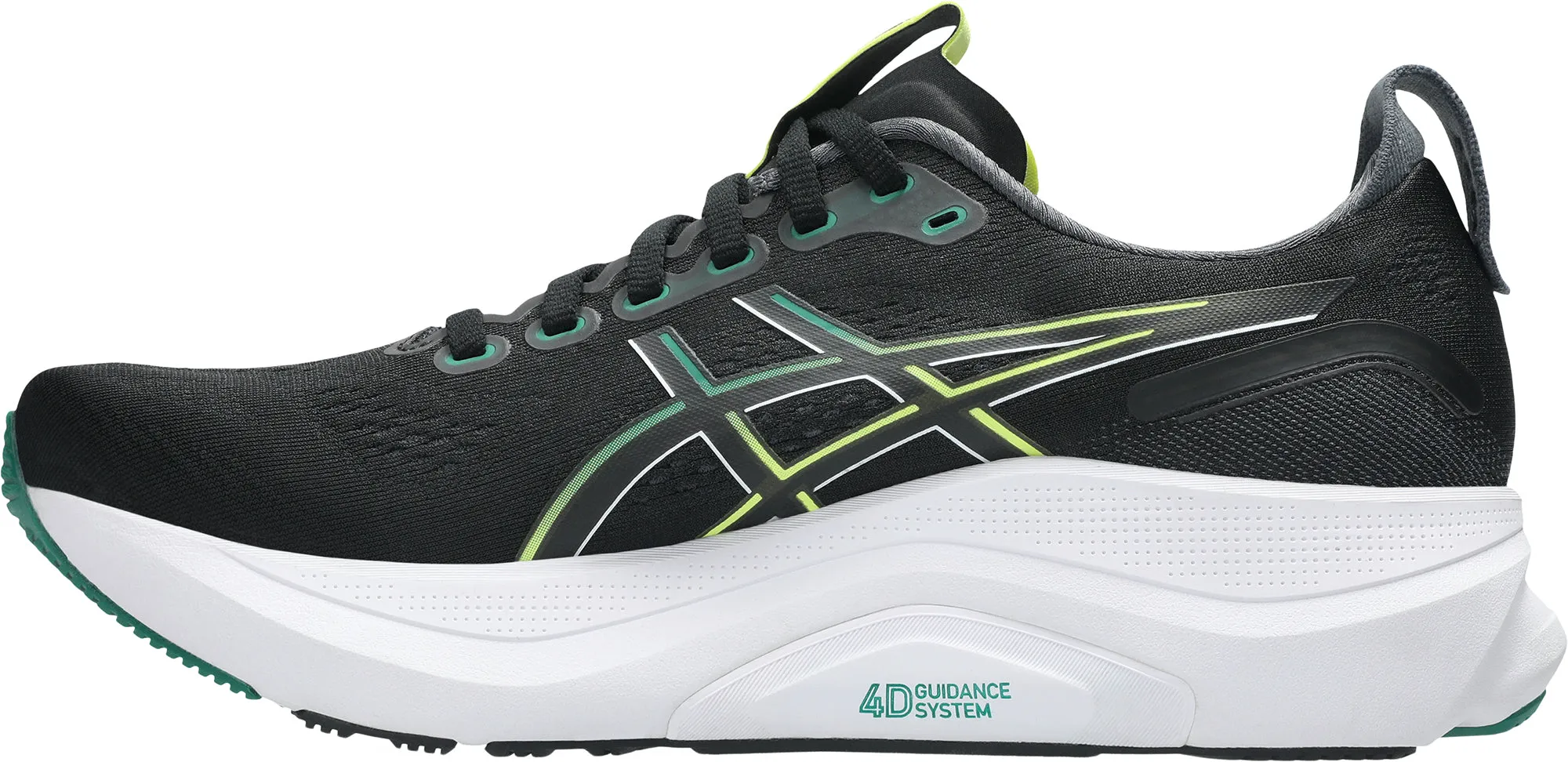 Asics Gel Kayano 32 Mens Running Shoes - Black foot - ventilation running shoes sports heritage