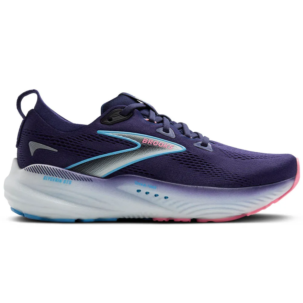 Women's Brooks Glycerin GTS 22 running in a cycling studio shoes