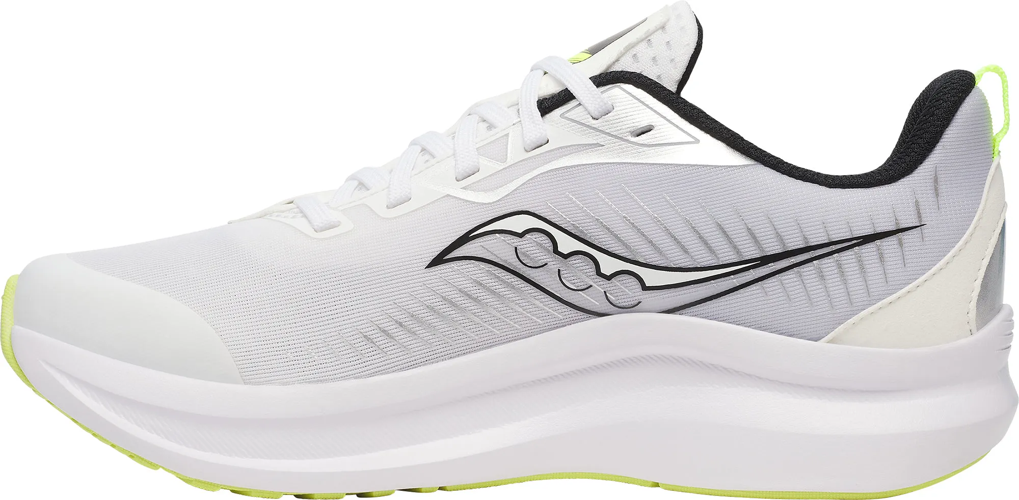 Mid - range Saucony Endorphin KDZ Junior Running Shoes - White