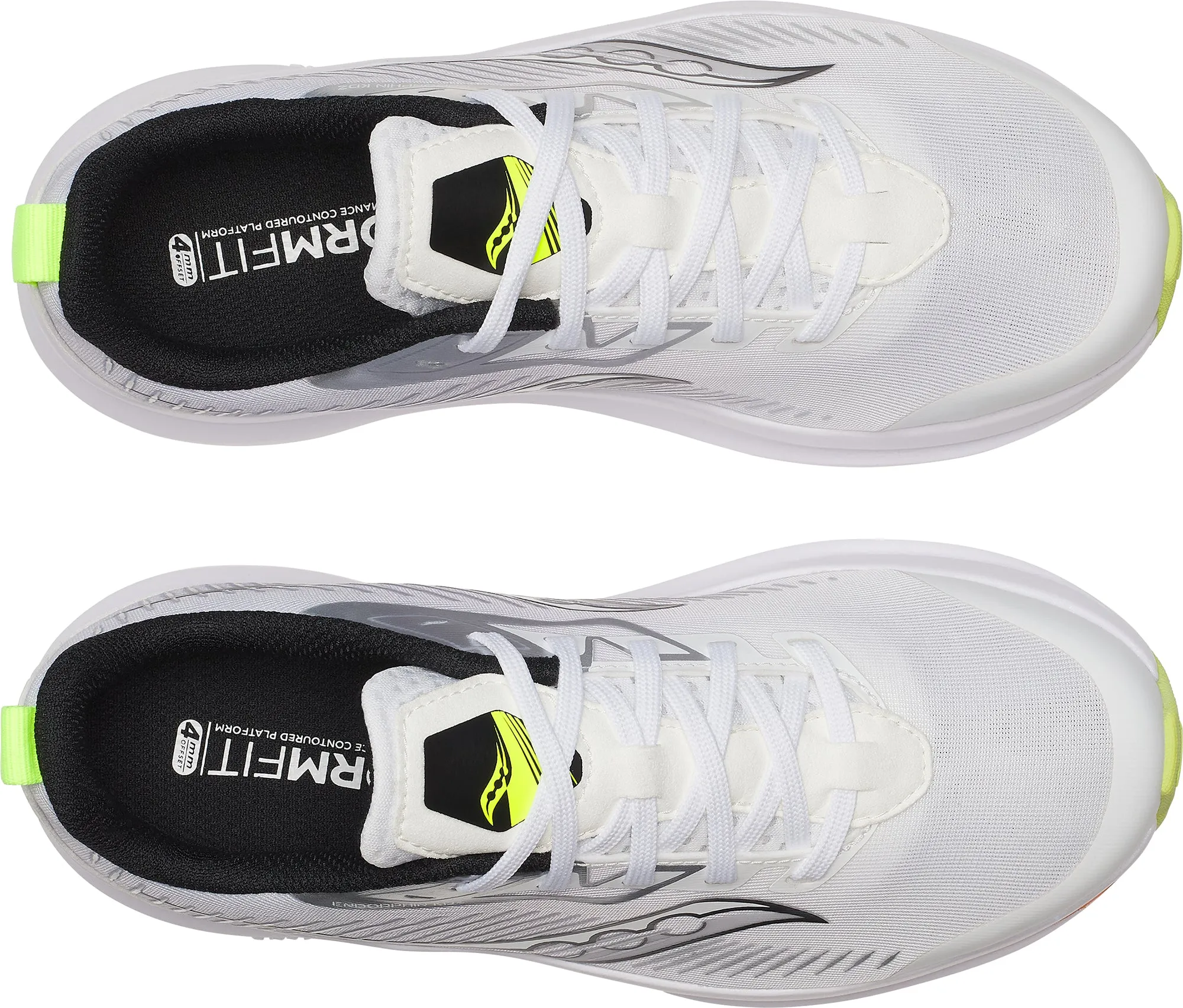 motivation Saucony Endorphin KDZ Junior Running Shoes - White