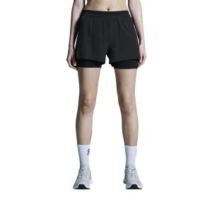 Women's 3 Inch Performance 2 in 1 Shorts Black Casual Wear