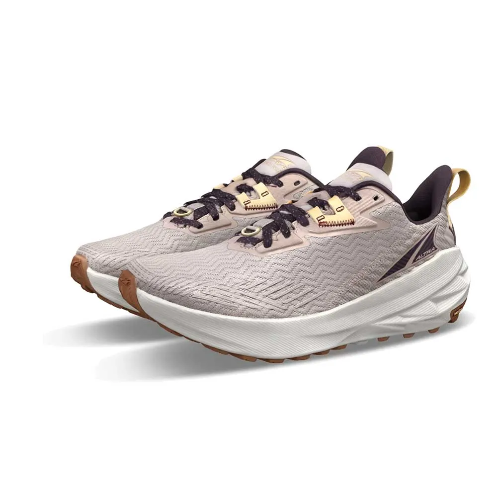 Women's Experience Wild Trail Running Shoe - Taupe - Regular (B) Ventilated Upper Snag Free Lace Loops