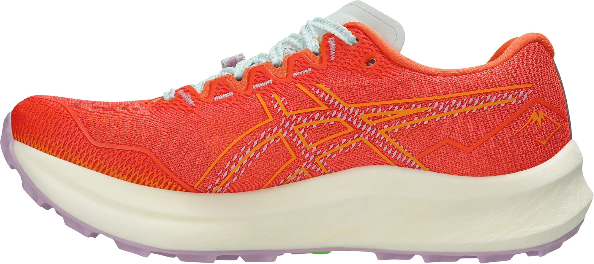 indoor running shoes option multi - directional traction shoes Asics FujiSpeed 3 Womens Trail Running Shoes - Orange