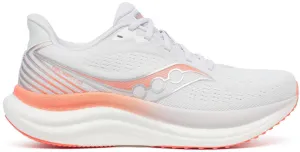 Pressure Dispersing Pods Saucony Triumph 23 Womens Running Shoes - White