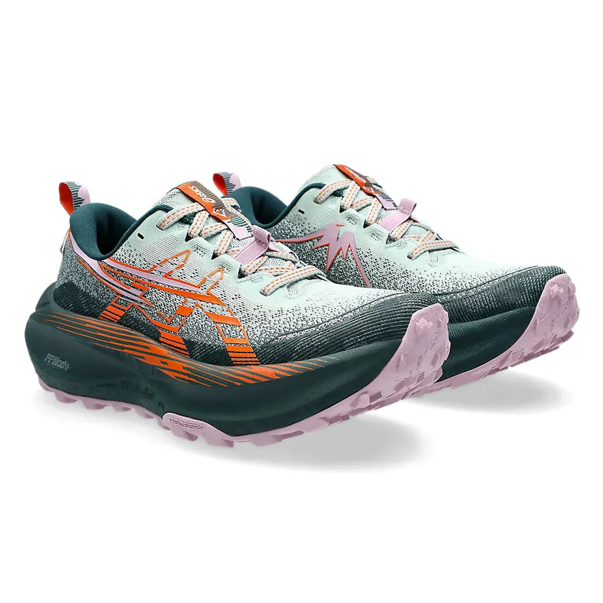 Shock Dispersing Heel Heat Welded Seams Asics Trabuco Max 4 Womens