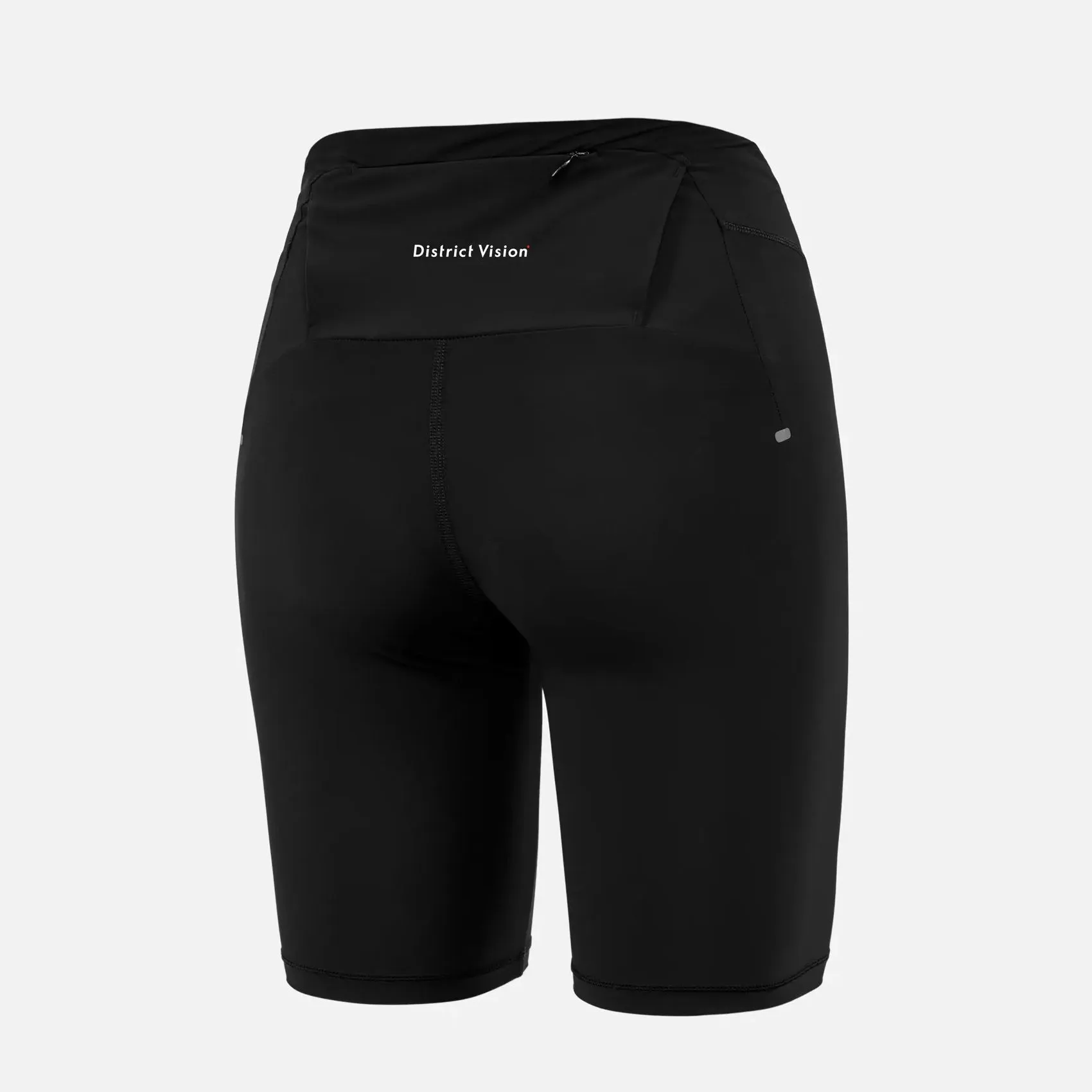 Effortless Comfort Wear Fitness Apparel Women's 7 Inch Recycled Pocketed Half Tights Black