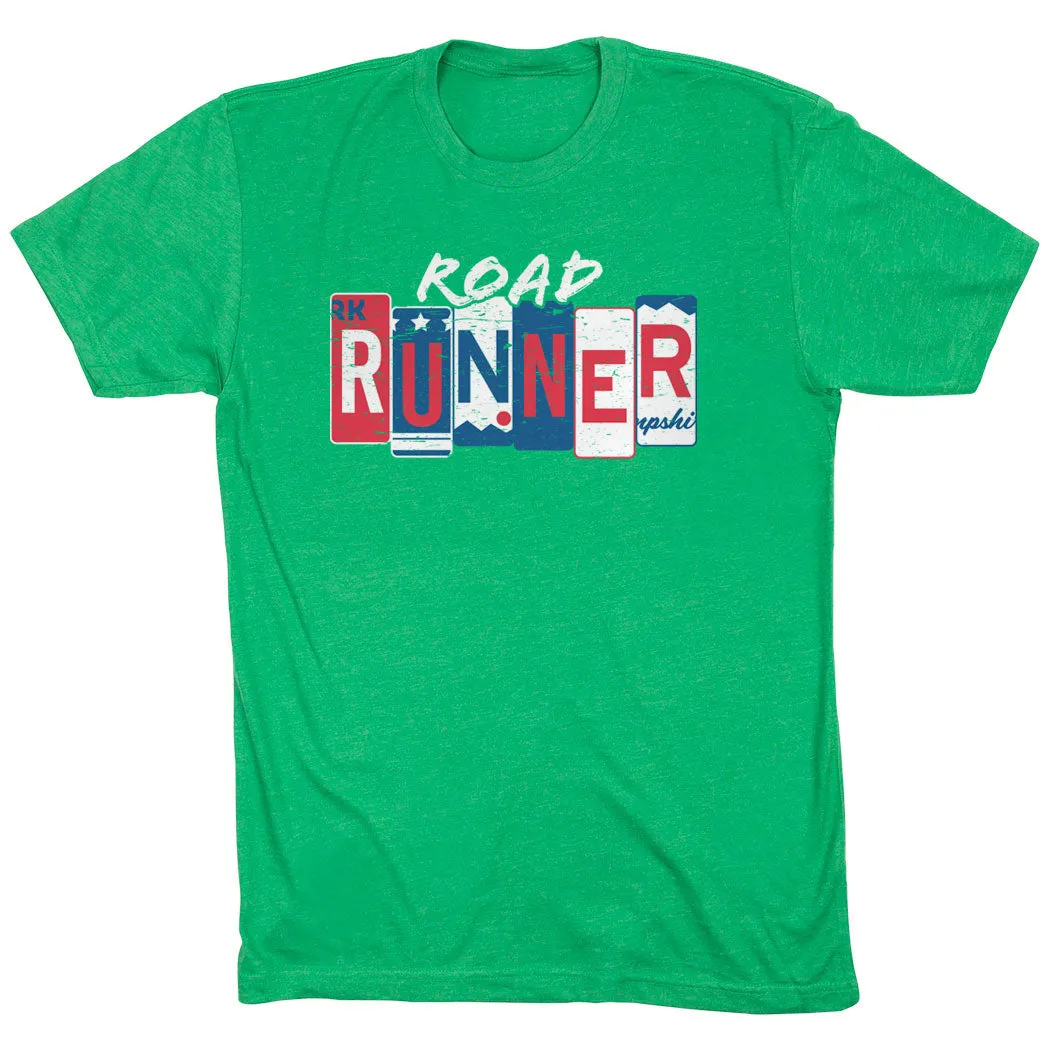 Running Short Sleeve T-Shirt - Road Runner Light and Fresh Fit For Movement