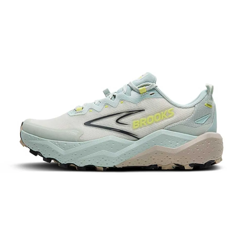 Women's Caldera 8 Trail Running Shoe - Misty Blue/Coconut/Chateau - Regular (B) Seamless Upper