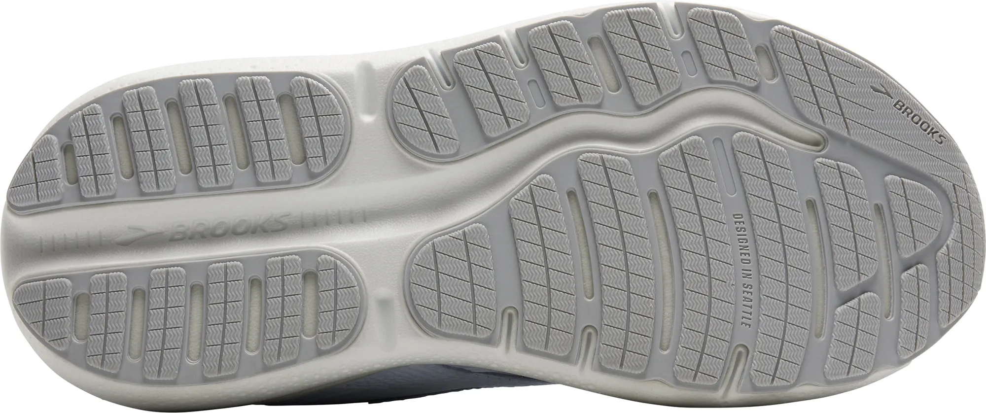 Cold weather defense Brooks Ghost Max L Mens Walking Shoes - White