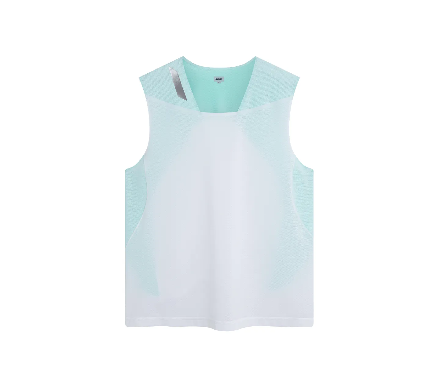 Soft Fresh Women's Singlet | White/Green