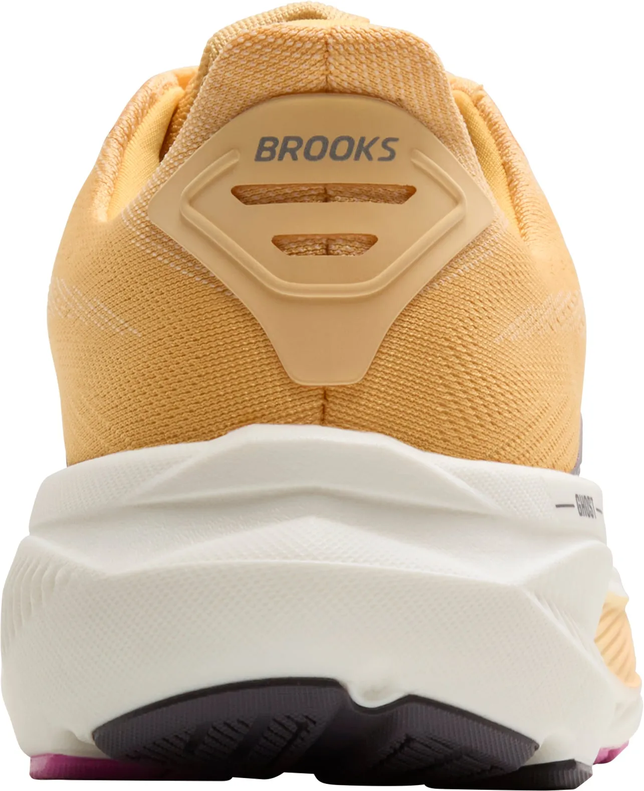 Foot Contouring Fit zip - up shoes Brooks Ghost 17 Womens Running Shoes - Orange