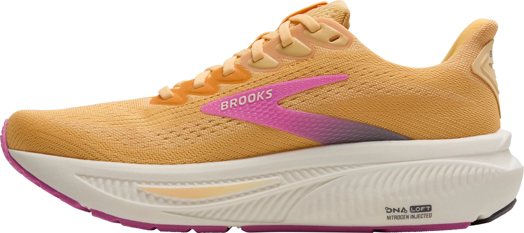 slip - resistant shoes Brooks Ghost 17 Womens Running Shoes - Orange