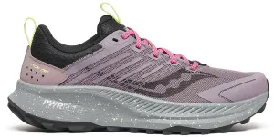 Saucony Ride TR2 Womens Trail Running Shoes - Purple EVA - sole shoes All Day Comfort Fit