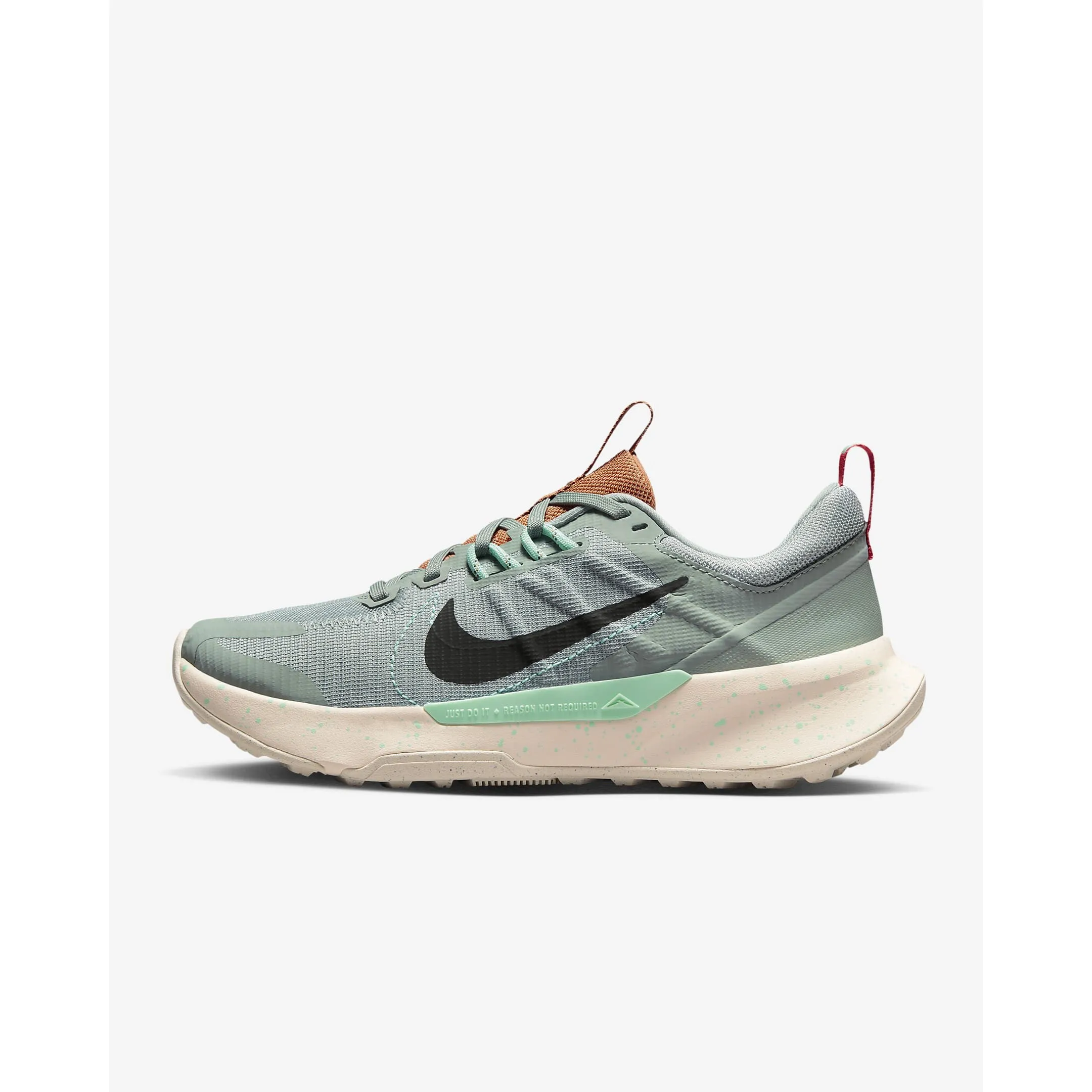 Nike Women's Juniper Trail 2 Next Nature (Mica Green/Emerald Rise/Amber Brown/Sequoia) forest running shoes dust resistant shoes