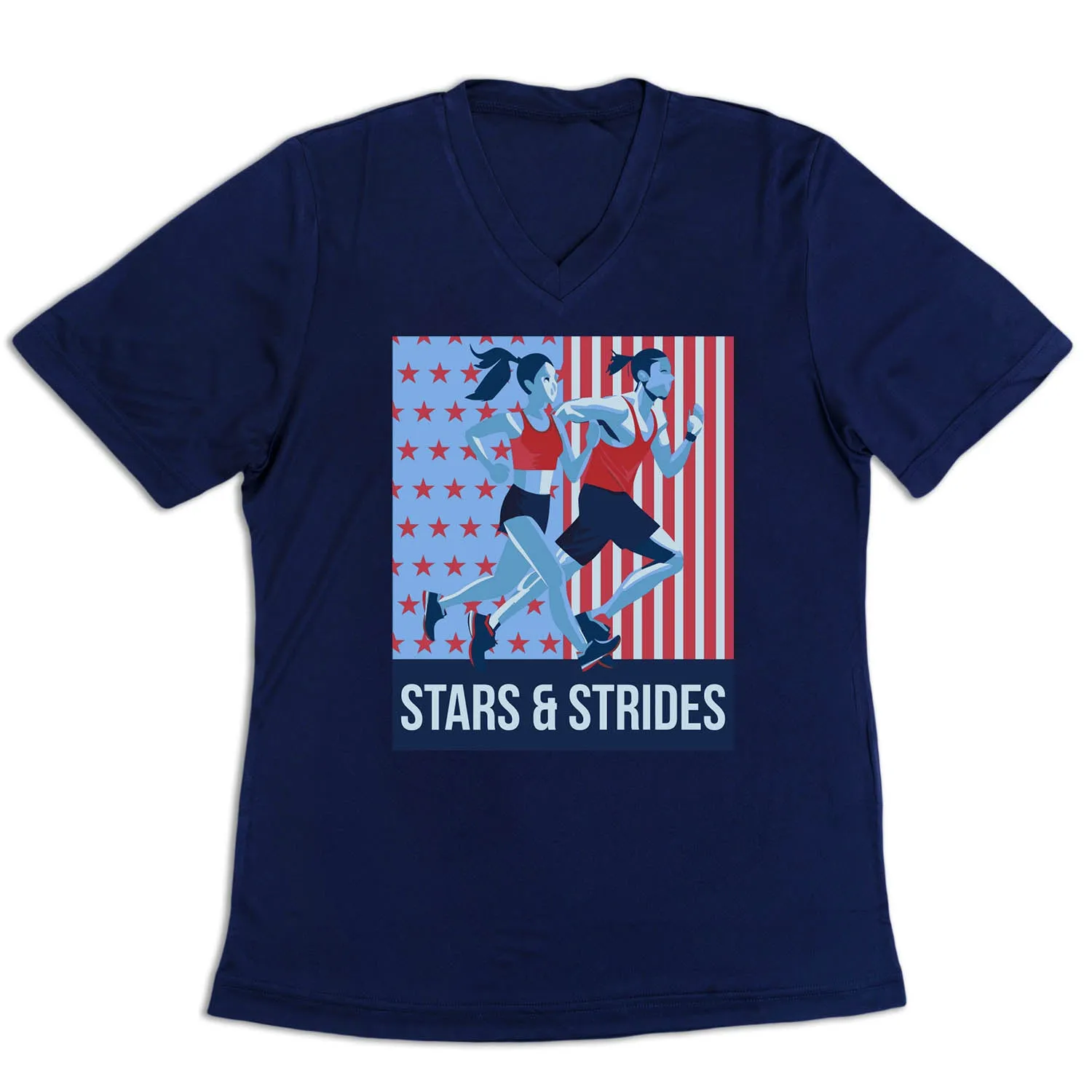 Non Irritating Tags Seasonal Comfort Style Women's Short Sleeve Tech Tee - Stars and Strides