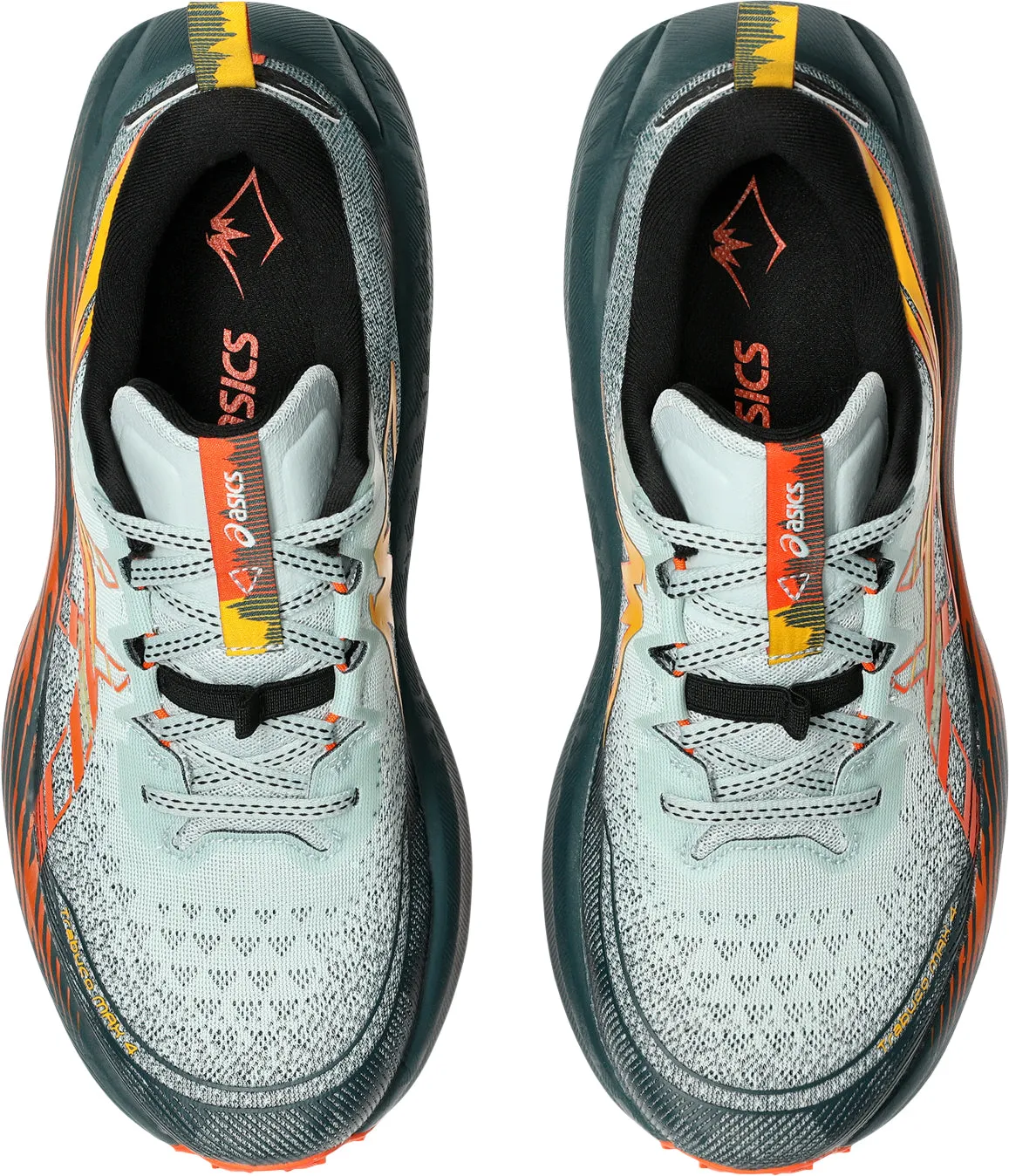 Asics Trabuco Max 4 Mens Trail Running Shoes - Green foot - comfort