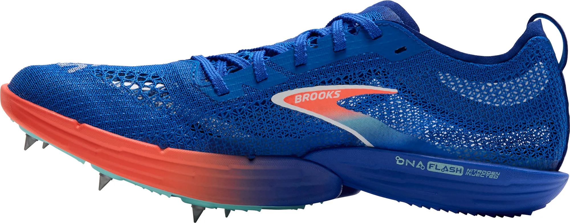 Brooks Hyperion Elite MD Running Spikes - Blue Arch   Supportive