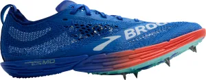 Brooks Hyperion Elite MD Running Spikes - Blue Lightweight Durable Build