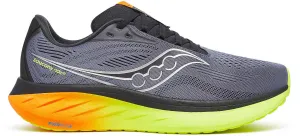Anti - odor Saucony Ride 18 Mens Running Shoes - Grey