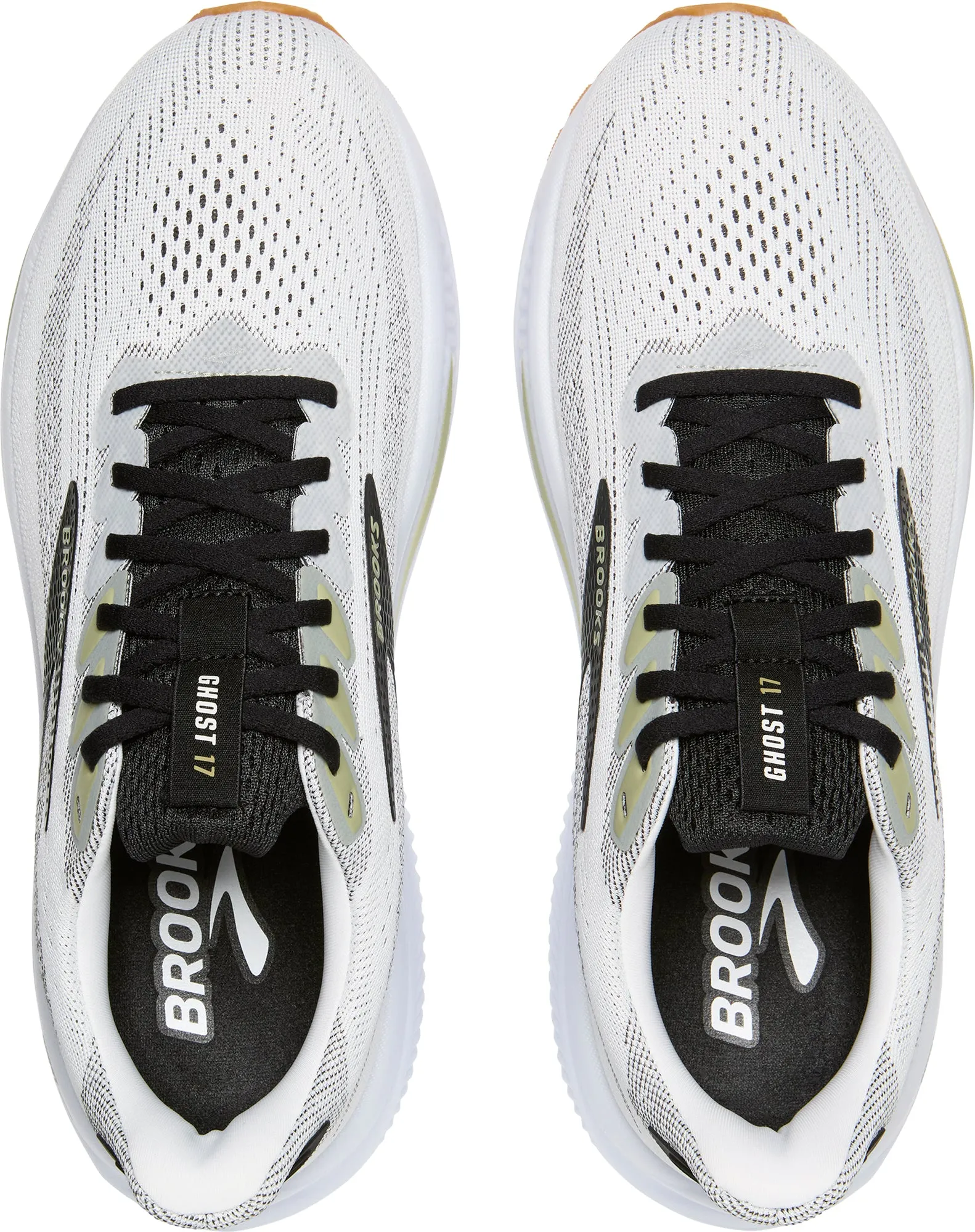 court shoes Brooks Ghost 17 Mens Running Shoes - White