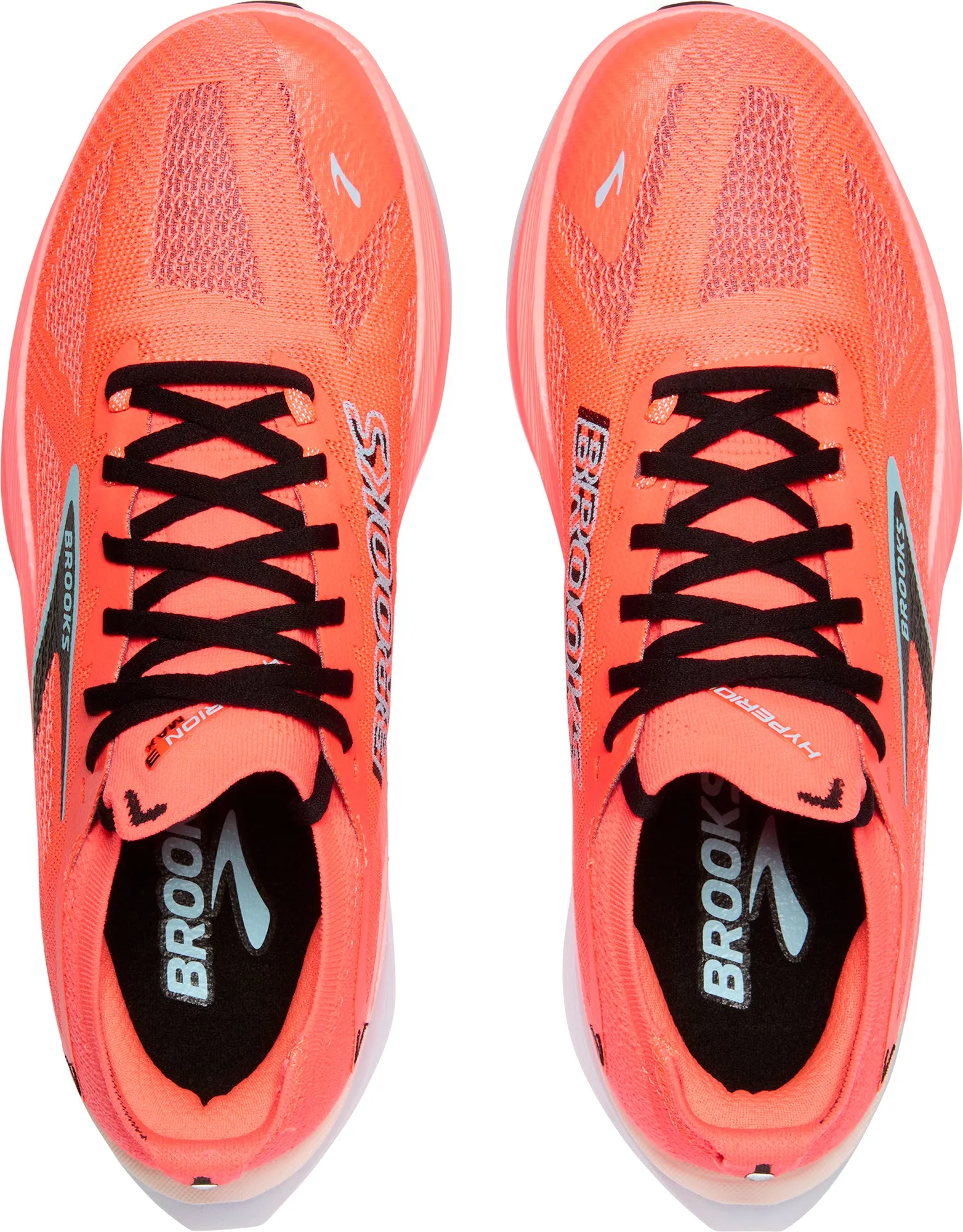 Brooks Hyperion Max 3 Mens Running Shoes - Orange patchwork running gear