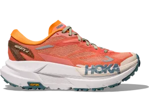 Water Resistant Trail Shoes Oleophobic Coating Tech Women's Hoka Mafate X - High Cushion Trail Running Shoe