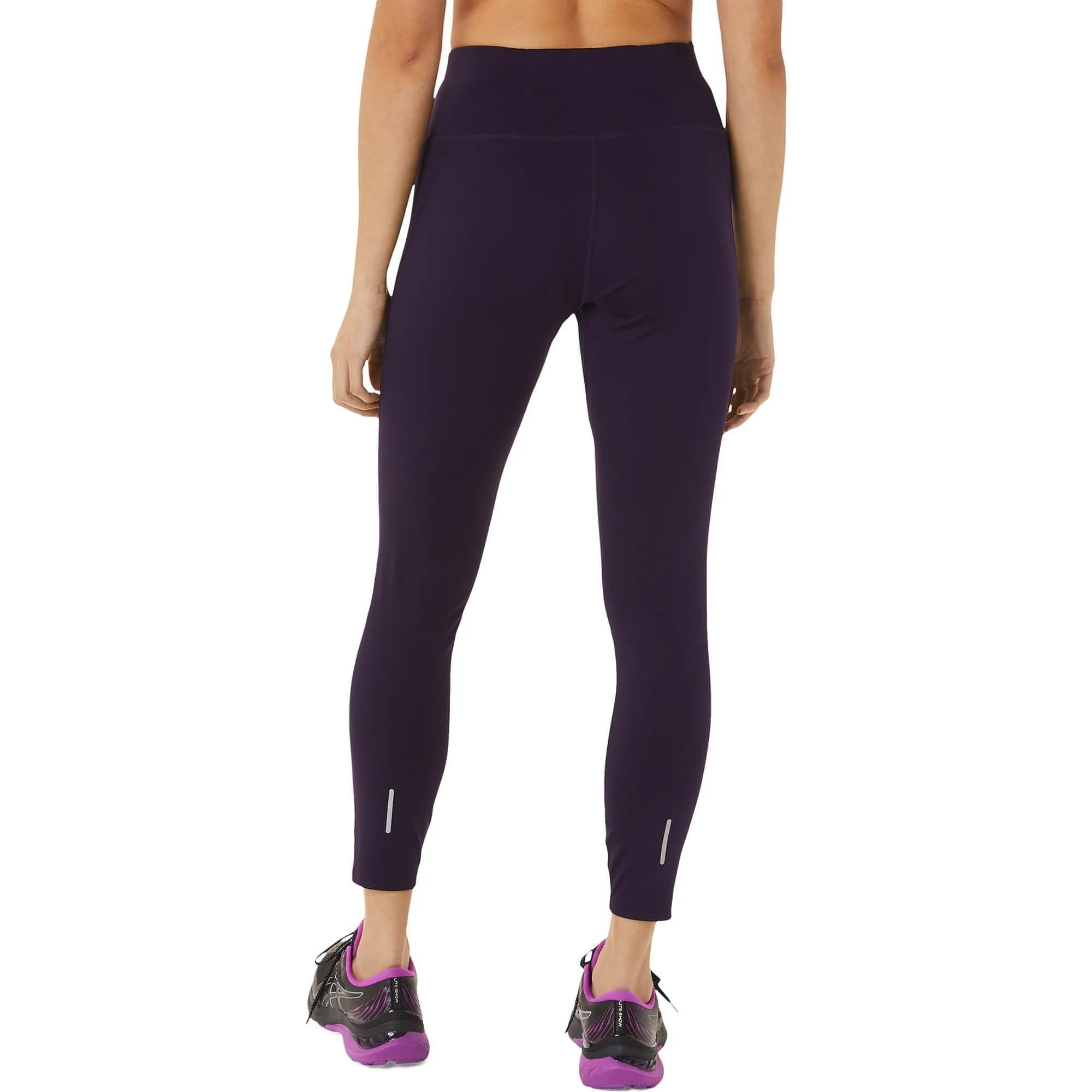 For Adults Winter Sports Smooth Feel Asics Lite-Show Womens Long Running Tights - Purple