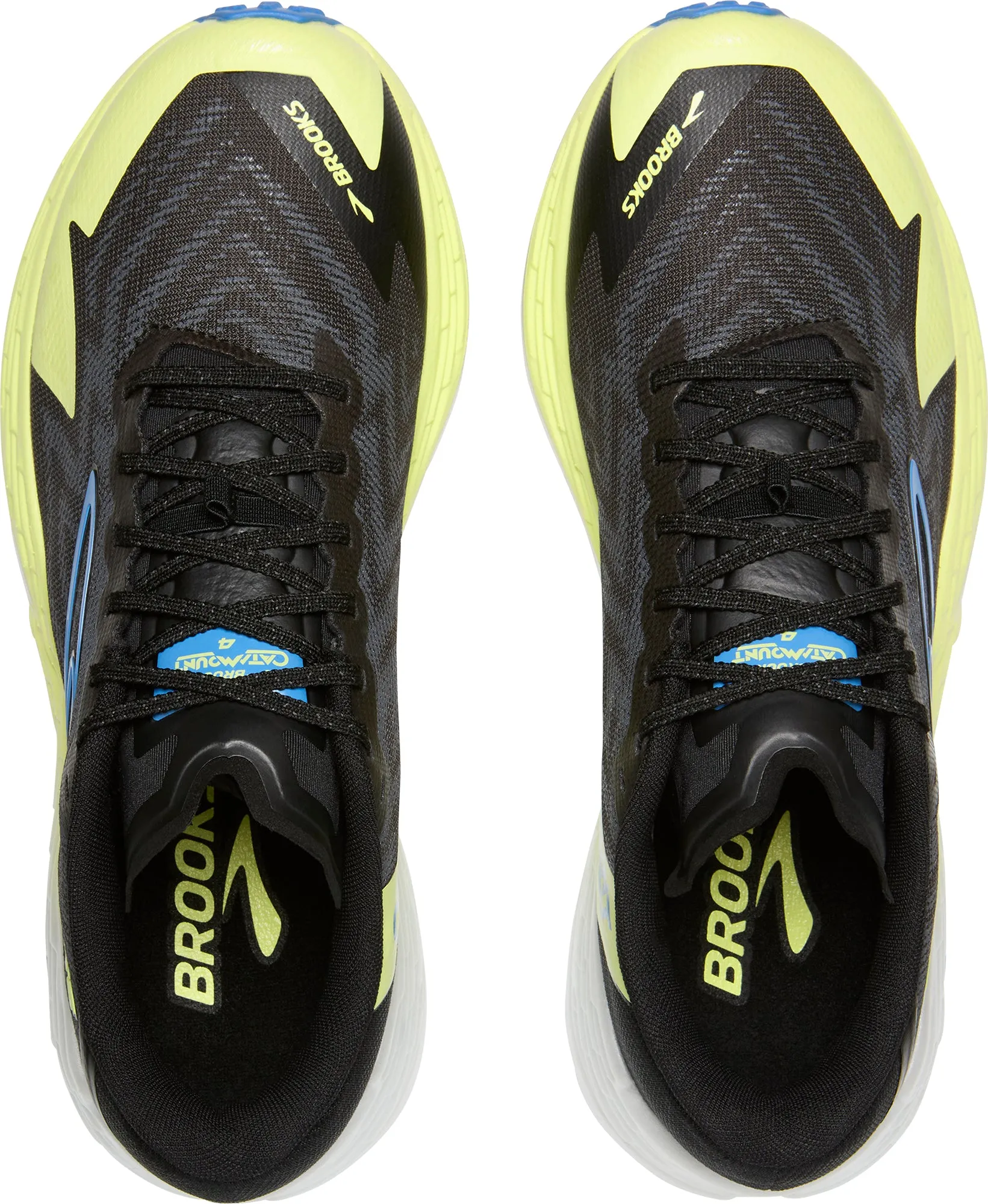 Brooks Catamount 4 Mens Trail Running Shoes - Black Flexible Outsole Grooves