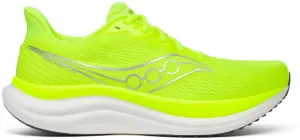 Saucony Triumph 23 Mens Running Shoes - Yellow pair Anatomically Contoured Fit