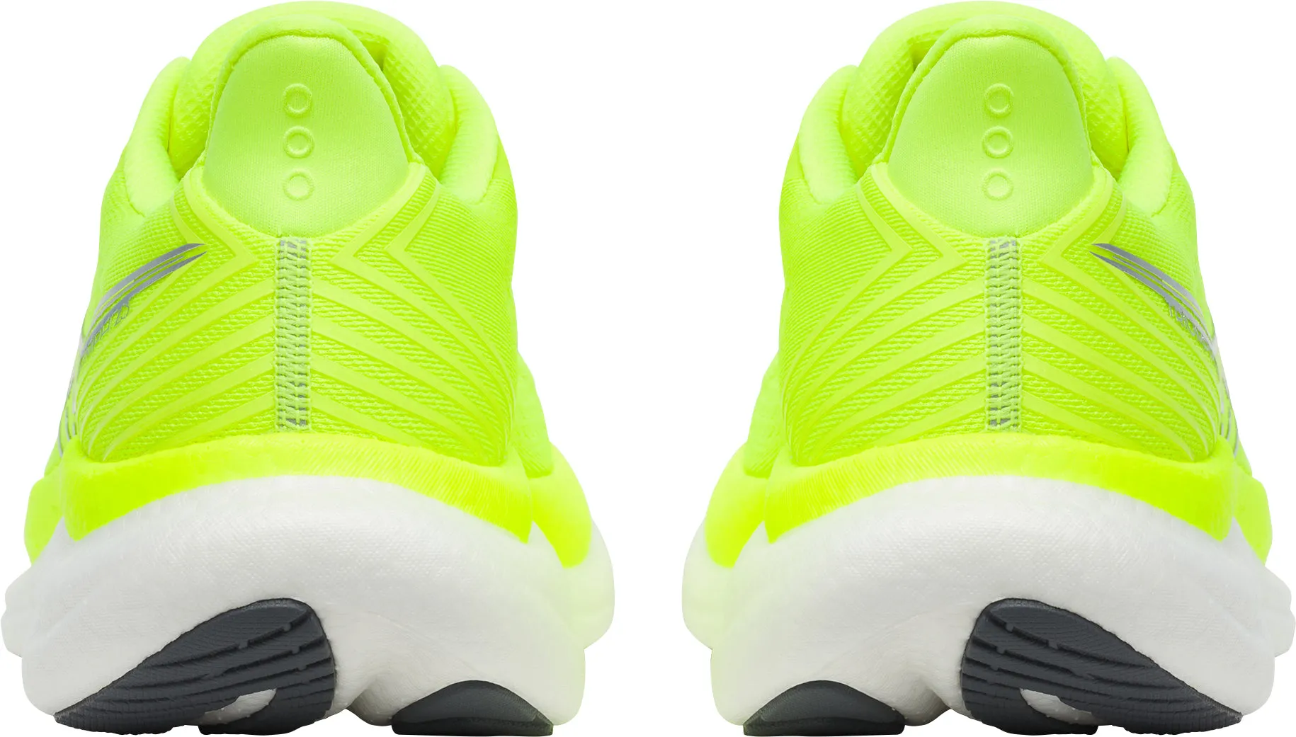 shock - absorbing rubber sole shoes running in a fixed bridge area shoes Saucony Triumph 23 Mens Running Shoes - Yellow