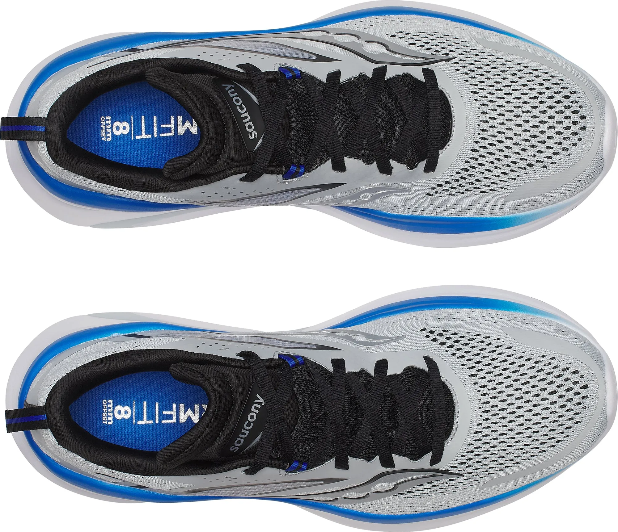 Form Control Saucony Omni 22 Mens Running Shoes - Grey