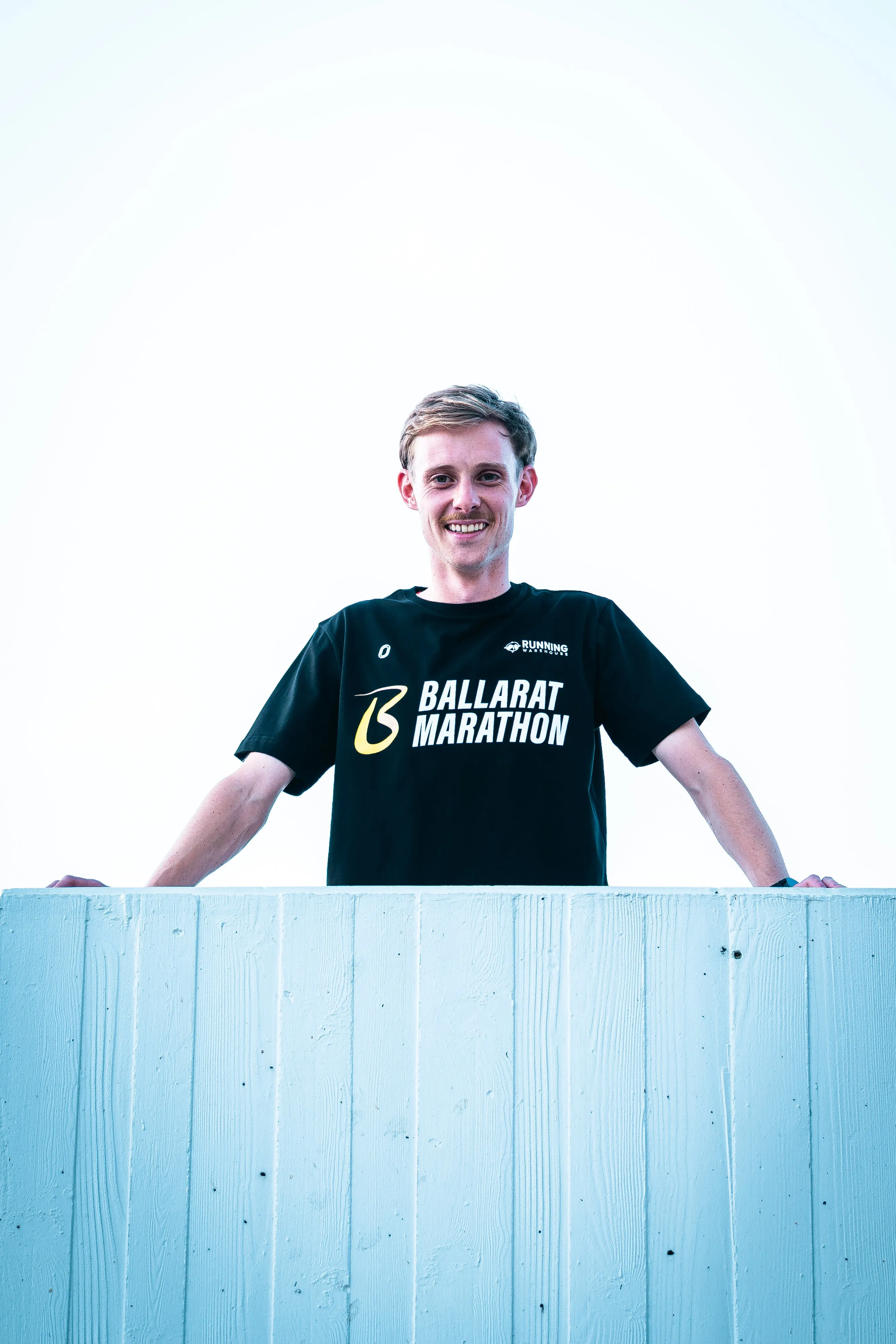 Elastic Fit #RunTheRat - Ballarat Marathon Clubroom Cotton Tee