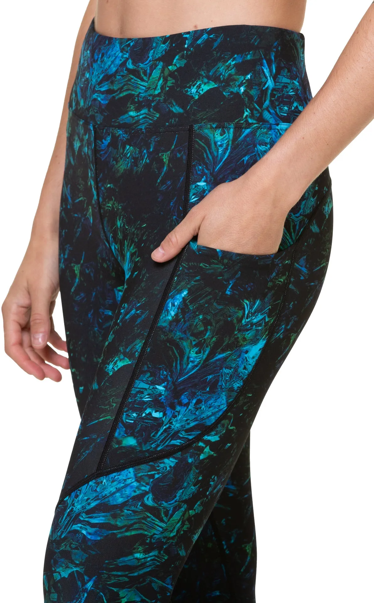 Ronhill Tech Womens Long Running Tights - Blue Fashion Forward