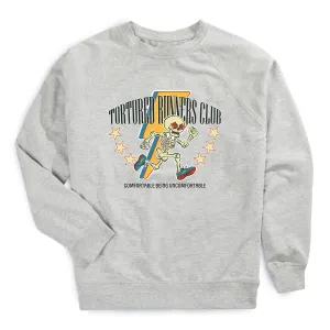 Smart Skirt Running Raglan Crew Neck Sweatshirt - The Tortured Runners Club