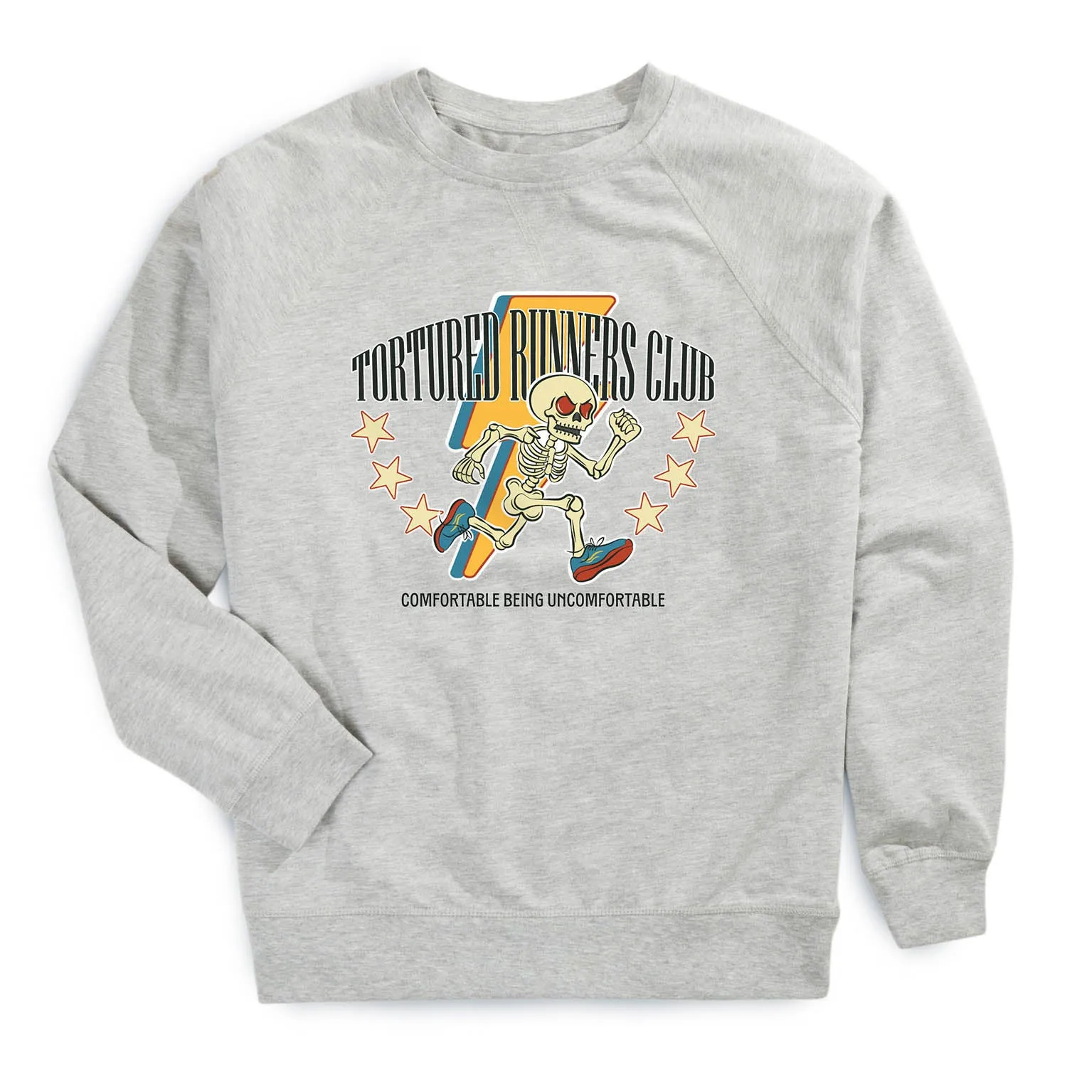 Smart Skirt Running Raglan Crew Neck Sweatshirt - The Tortured Runners Club
